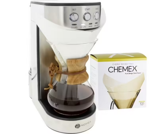 Filterkaffeemaschine Ck105 Slow Coffee Kottea + Chemex 6 Tassen - 1800 W - MaxiCoffee 2 Jahre Garantie