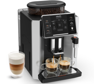 Expresso Broyeur Krups Sensation Silver - Ea910e10  -  Machine à café à grain 1450 W - MaxiCoffee