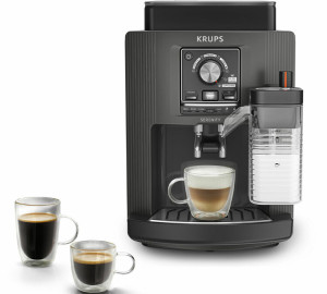 Krups - Kaffeevollautomat Serenity Milk Ea402he0 - Schwarz - 1450 W - MaxiCoffee 2 Jahre Garantie