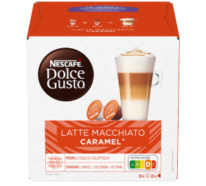 Nescafé Dolce Gusto 16 Latte Macchiato Caramel Kapseln – Nescafe* Dolce Gusto* - MaxiCoffee