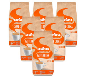 Lavazza - Caffè Crema Gustoso Kaffeebohnen 6 X 1 Kg - MaxiCoffee