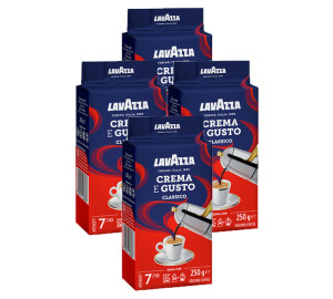 Lavazza - Crema E Gusto Gemahlener Kaffee 4 X 250 G - MaxiCoffee