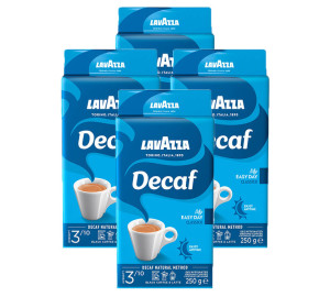 Lavazza - Decaf Classico Gemahlener Kaffee – 4 X 250 G - MaxiCoffee