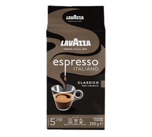 Lavazza - Espresso Italiano Gemahlener Kaffee 250 G - MaxiCoffee