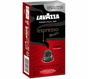 10 Nespresso* Original Kompatible Kapseln Maestro Classico – Lavazza - MaxiCoffee