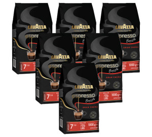 Lavazza - Espresso Barista Gran Crema - Kaffeebohnen 6 X 1 Kg - MaxiCoffee