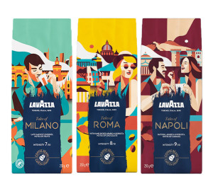 Lavazza - 3er Set Kaffeebohnen "tales Of Italy" - 3x250g - MaxiCoffee