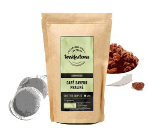 Les Petits Torréfacteurs - Kaffeepads Mit Praliné Geschmack X 18 - MaxiCoffee