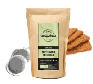 Les Petits Torréfacteurs - Kaffeepads Mit Spekulatiusgeschmack X 18 - MaxiCoffee