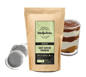 Les Petits Torréfacteurs - Kaffeepads Mit Tiramisugeschmack X 18 - MaxiCoffee