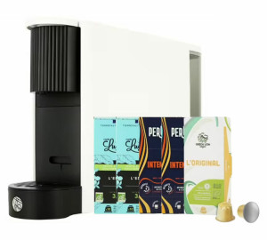Kottea - Nespresso* Original-kompatible Kapselmaschine Eve Weiß - - MaxiCoffee