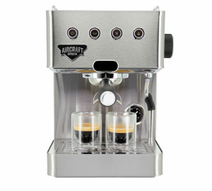 Aircraft Espresso Aircraft - Siebträgermaschine Cirrus Af850 - 1350 W - MaxiCoffee 2 Jahre Garantie