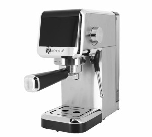 Kottea - Siebträgermaschine Leonard Ck130 - Edelstahl Gebürstet - - MaxiCoffee 2 Jahre Garantie