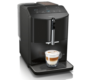 Siemens Kaffeevollautomat Eq300 Tf301e09 Schwarz - 1300 W - MaxiCoffee 2 Jahre Garantie