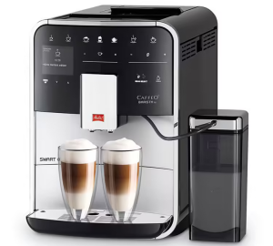 Melitta Kaffeevollautomat Caffeo Barista Ts Smart F850-101 - Silber - 1400 W - MaxiCoffee 2 Jahre Garantie