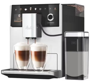Melitta Kaffeevollautomat Latteselect® 630-211 Silber - 1400 W - MaxiCoffee 2 Jahre Garantie