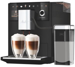 Melitta - Kaffeevollautomat - Latteselect® 630-212 - Schwarz Matt - 1400 W - MaxiCoffee 2 Jahre Garantie