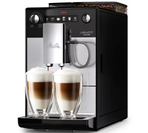 Melitta Kaffeevollautomat Latticia Ot F300-101 Silber - 1450 W - MaxiCoffee 2 Jahre Garantie