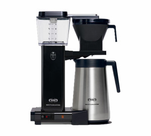 Moccamaster Kbgt Filterkaffeemaschine Schwarz Mit 1,25 L Isolierkanne - 1520 W - MaxiCoffee 5 Jahre Garantie