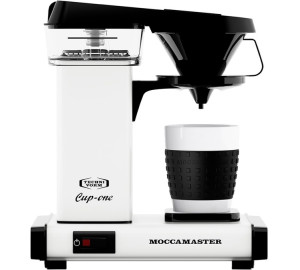 Filterkaffeemaschine – Moccamaster – Cup One Weiß - 1090 W - MaxiCoffee 5 Jahre Garantie