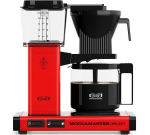 Moccamaster - Filterkaffeemaschine Kbg Select Rot 1,25 L - 1450 W - MaxiCoffee 5 Jahre Garantie
