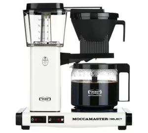 Moccamaster Kbg 741 Select Filterkaffeemaschine Weiss Technivorm - 1450 W - MaxiCoffee 5 Jahre Garantie