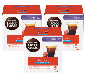 Nescafé Dolce Gusto 48 Decaffeinato Lungo Kapseln –nescafe* Dolce Gusto* - MaxiCoffee