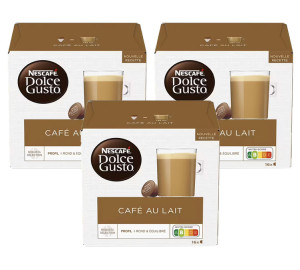 Nescafé Dolce Gusto 48 Café Au Lait Kapseln – Nescafe* Dolce Gusto* - MaxiCoffee