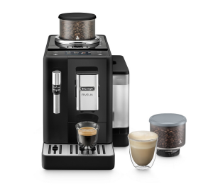 DeLonghi Expresso Broyeur De'Longhi Rivelia- Exam 440.35.b Noir Onyx  -  Machine à café à grain 1450 W - MaxiCoffee Garantie 2 ans