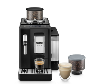 DeLonghi Expresso Broyeur De'Longhi Rivelia- Feb 4435.b Noir Onyx  -  Machine à café à grain 1450 W - MaxiCoffee Garantie 3 ans