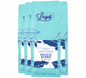 Cafés Lugat - Pacific Blend - Kaffeebohnen 1 Kg - MaxiCoffee