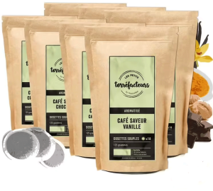 Les Petits Torréfacteurs - Kaffeepads Probierset Süß X 126 - MaxiCoffee
