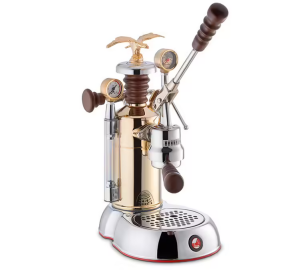 La Pavoni Handhebelmaschine Esperto Competente Chrom-gold - 950 W - MaxiCoffee