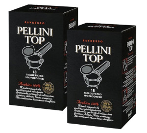 Café Pellini Top 100% Arabica 36 Ese Pads - MaxiCoffee