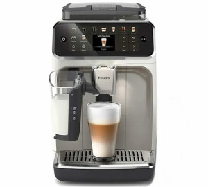 Philips - Kaffeevollautomat Silentbrew Ep5543-90 Lattego Weiß - 1450 W - MaxiCoffee 3 Jahre Garantie