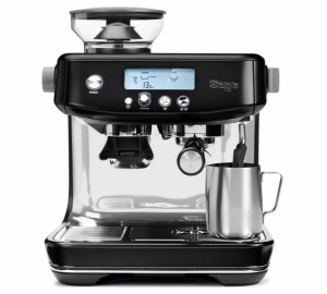 Sage - Siebträgermaschine The Barista Pro - Edelstahl Schwarz - 1800 W - MaxiCoffee 2 Jahre Garantie