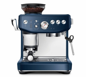 Sage - Siebträgermaschine Barista Express Impress - Pflaumenblau - 1850 W - MaxiCoffee