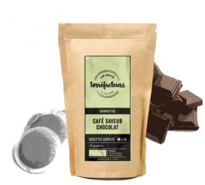 Les Petits Torréfacteurs - Kaffeepads Mit Schokoladengeschmack X 90 - MaxiCoffee