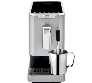 Expresso Broyeur Scott Slimissimo & Milk  -  Machine à café à grain 1470 W - MaxiCoffee