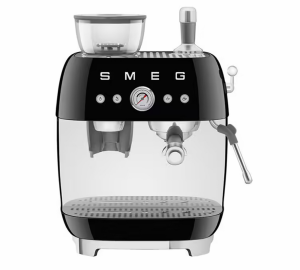 Smeg Espressomaschine Egf03 Schwarz-matt - 1650 W - MaxiCoffee 2 Jahre Garantie
