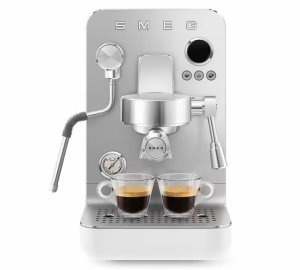 Smeg Espressomaschine Mini Pro Weiss Emc02whmeu - 1650 W - MaxiCoffee 2 Jahre Garantie