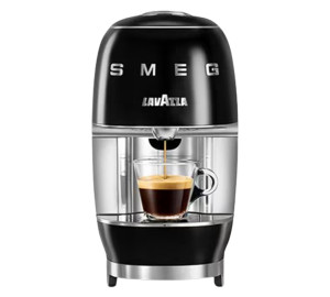 Lavazza a Modo Mio® Smeg - Kapselmaschine Lm 200 Für A Modo Mio Kapseln - Schwarz - - MaxiCoffee