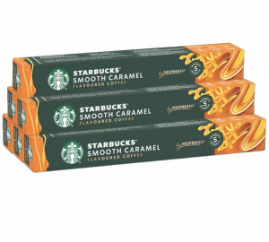 60 Nespresso* Original Kompatible Kapseln Karamell – Starbucks - MaxiCoffee