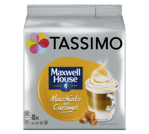 - Macchiato Caramel Maxwell House - 8 Tassimo Kapseln - MaxiCoffee