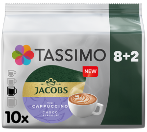 Tassimo - Jacobs Cappuccino Choco 8+2 Kapseln - MaxiCoffee