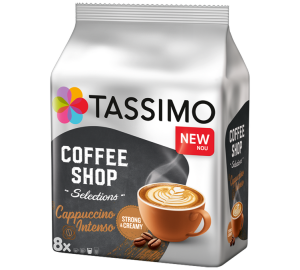 - Coffee Shop Selections Cappucino Intenso 8 Tassimo Kapseln - MaxiCoffee
