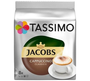 Tassimo - Jacobs Cappuccino 8 Kapseln - MaxiCoffee