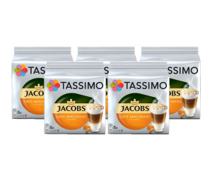 - Jacobs Latte Macchiato Caramel - 40 Kapseln Tassimo - MaxiCoffee