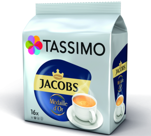 Tassimo - Jacobs Médaille D'or 16 Kapseln - MaxiCoffee