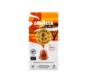 10 Nespresso* Original Kompatible Kapseln Tierra Africa Organic – Lavazza - MaxiCoffee